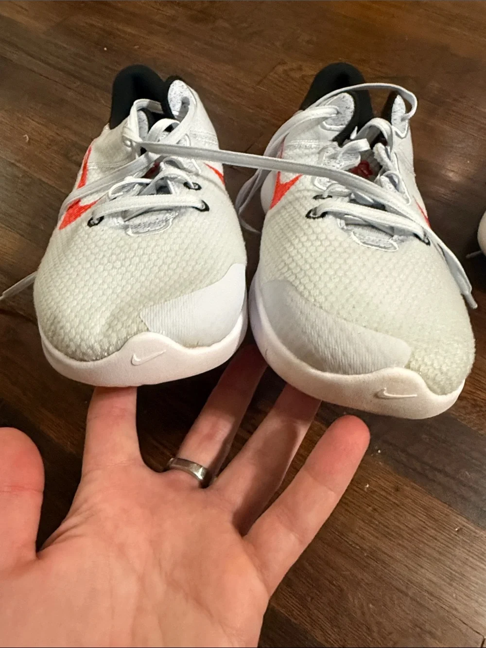 Nike breathable white